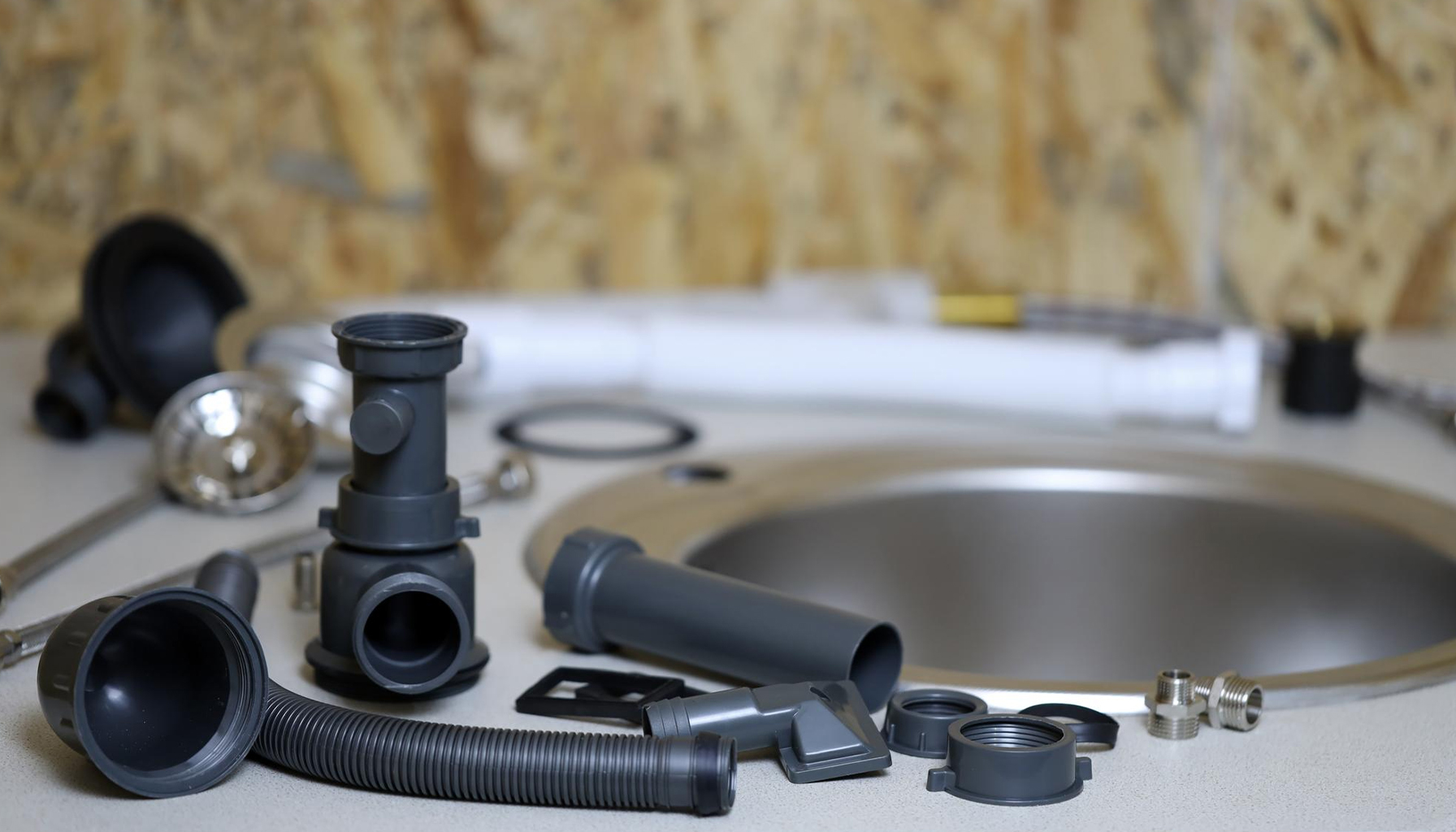 bathroom traps and gratings