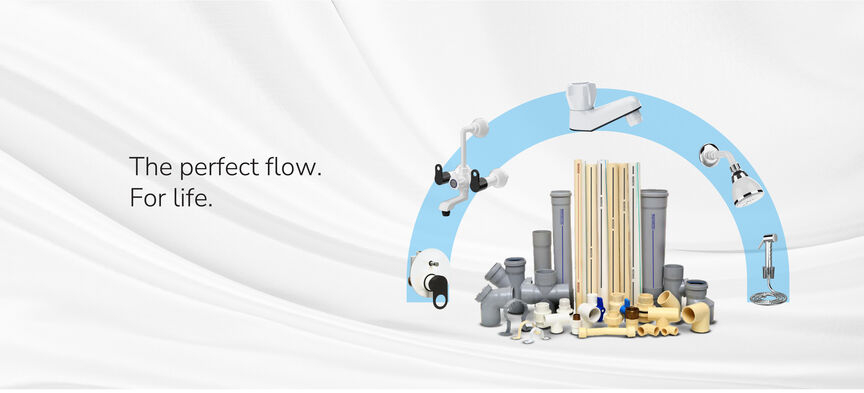 Watertec plumbing pipes and bath fittings product range