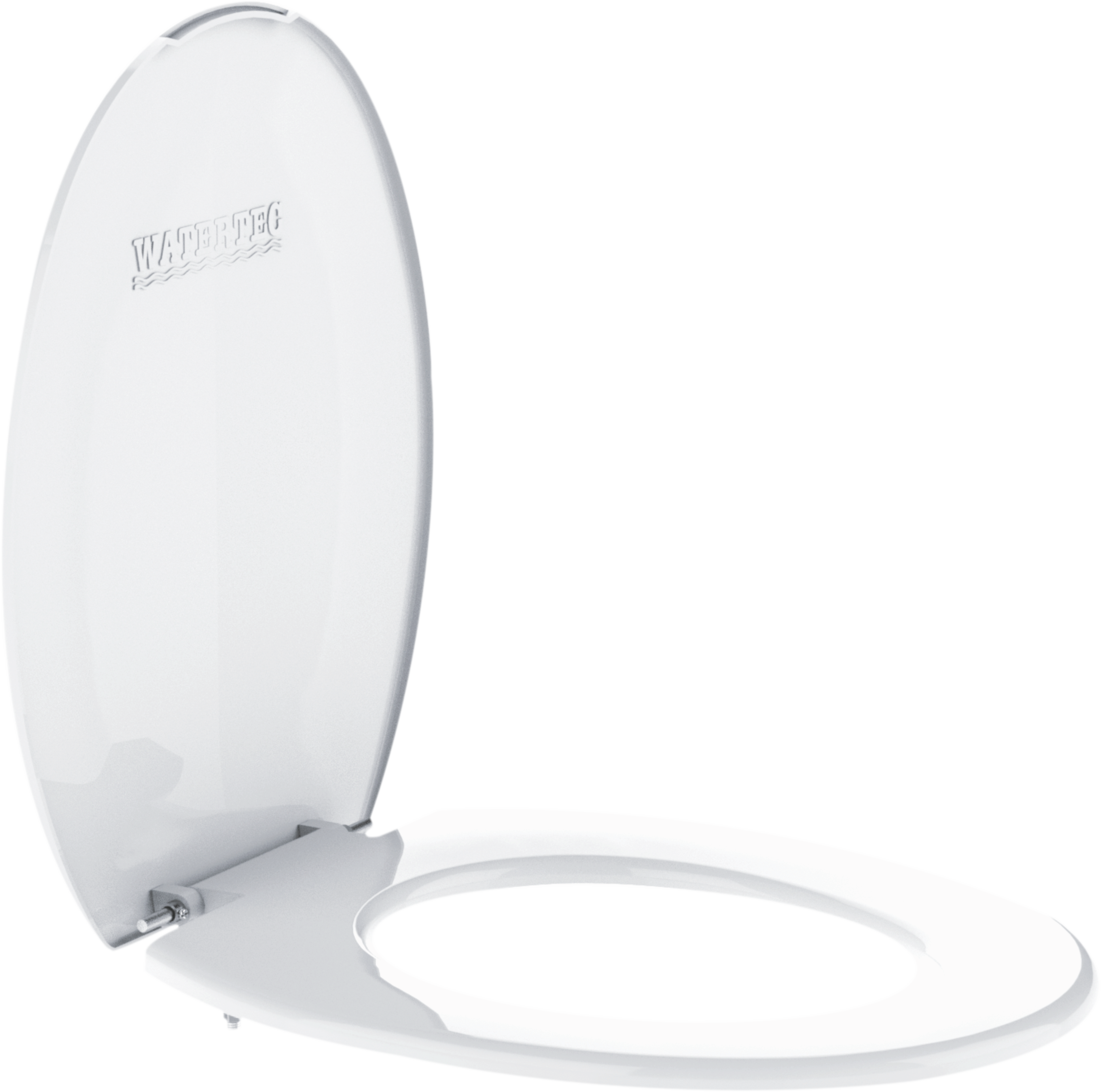 Sleek Toilet Seat Cover - White