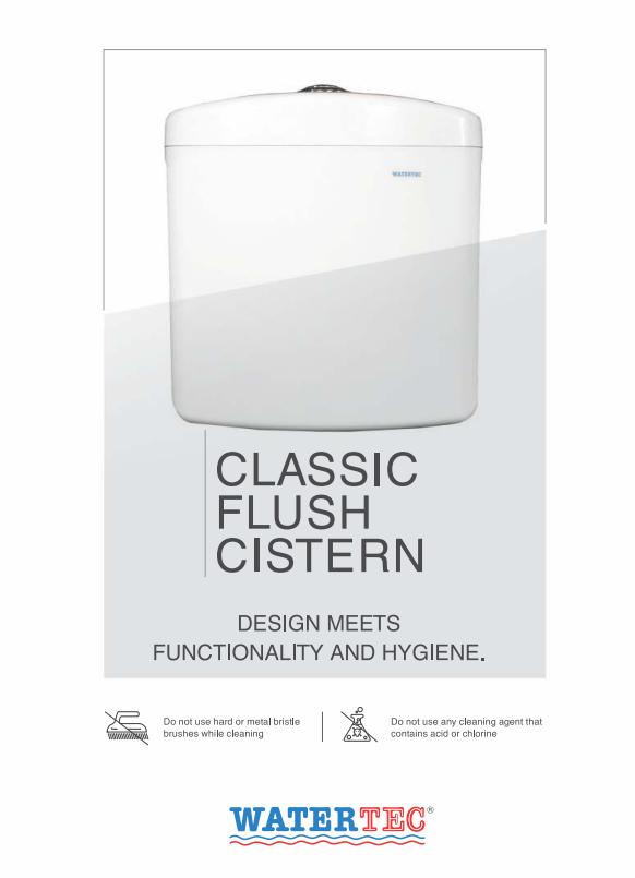 Watertec Classic Flush Cistern